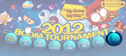 Xem trực tiếp trận chung kết Boom Tournament 2012 B2